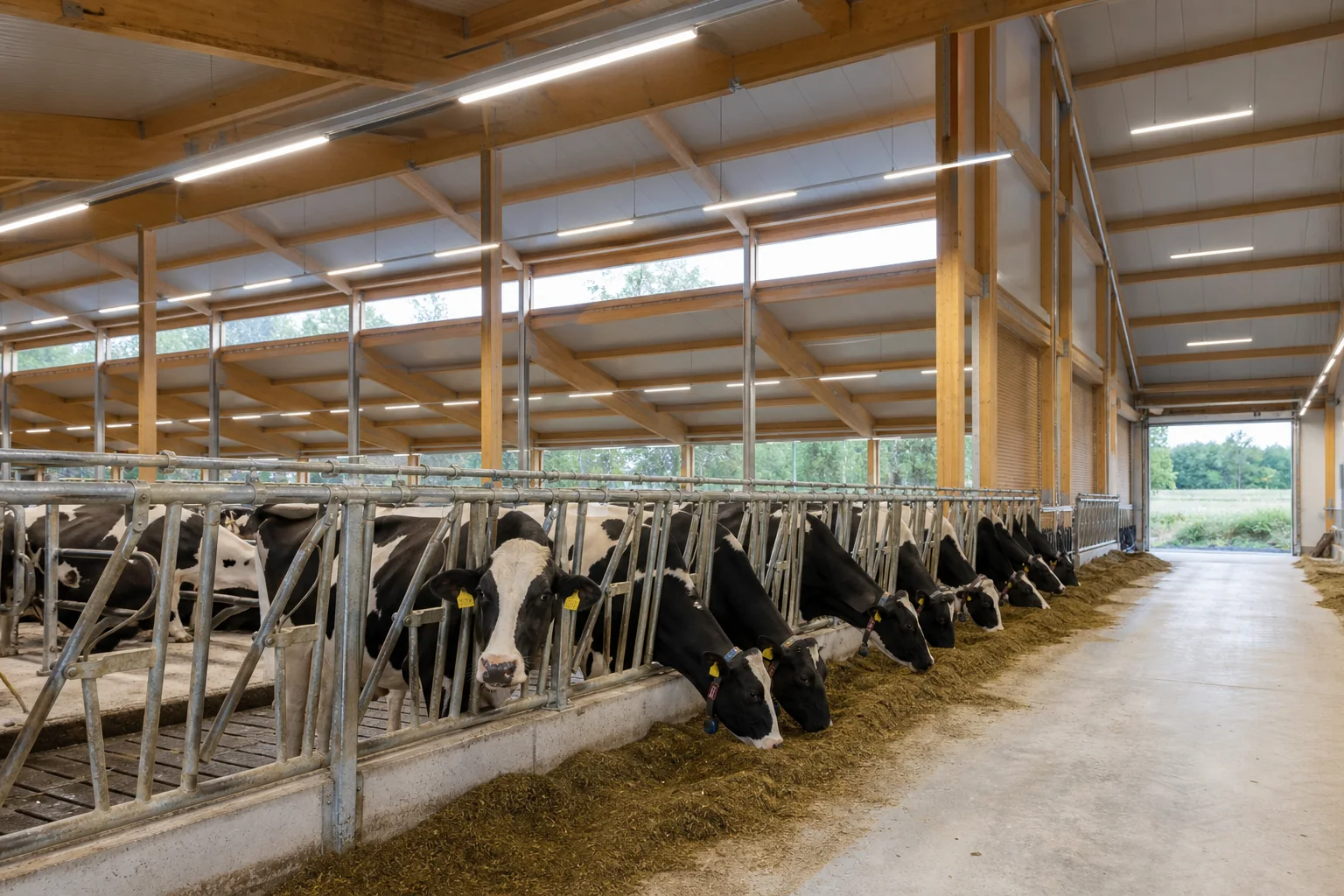 Effizientes Licht für Rinderställe: Vorteile von LED-Stalllampen